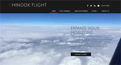 Desktop Screenshot of chinookflight.com
